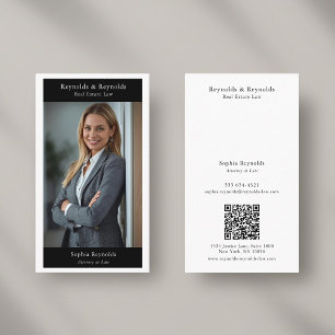 Tarjeta De Visita Foto de Networking Corporativo Profesional Moderno