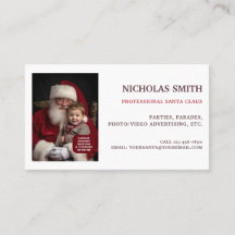 Foto de Papá Noel profesional