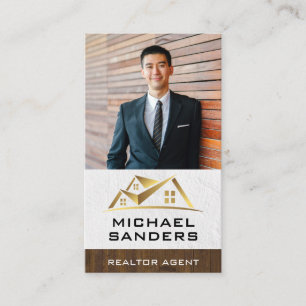 Tarjeta De Visita Foto de personalizado para empresas   Logotipo de