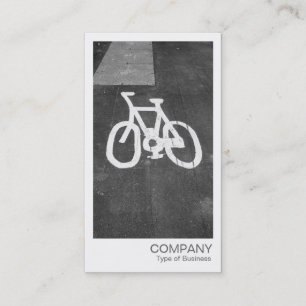 Tarjeta De Visita Foto inmediata - manera del ciclo