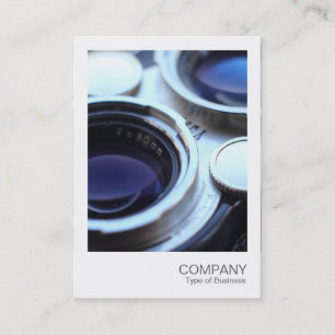 Tarjeta De Visita Foto instantánea: cámara réflex de época