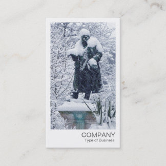 Tarjeta De Visita Foto instantánea - Clima de invierno