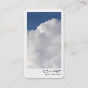 Tarjeta De Visita Foto Instantánea - Nube Cúmulo