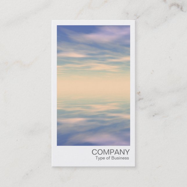 Tarjeta De Visita Foto instantánea - Reflexiones 02 (Anverso)