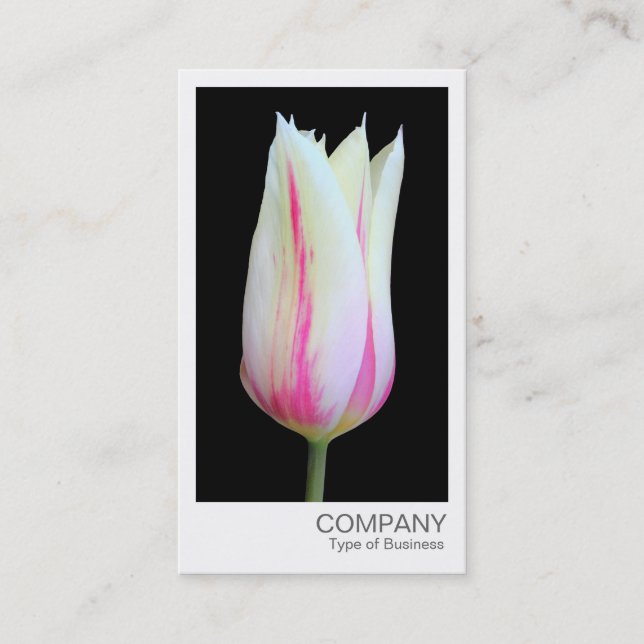 Tarjeta De Visita Foto instantánea - Tulip (Anverso)