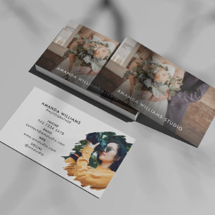 Tarjeta De Visita Foto moderna   Fotógrafo