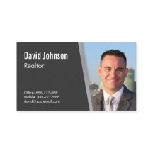 Foto negra profesional moderna del agente