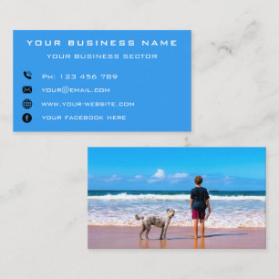 Tarjeta De Visita Foto personalizado - Su propio diseño - Especial 
