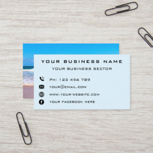 Tarjeta De Visita Foto personalizado - Su propio diseño - Personali
