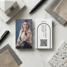 Foto Profesional Moderna | Código QR de Arco Minim