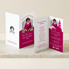 Tarjeta De Visita Foto y servicios profesionales del agente inmobili