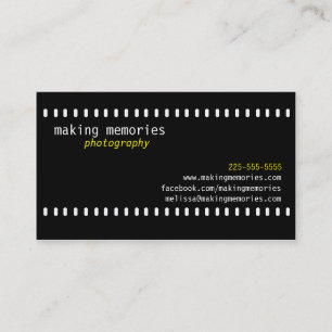 Tarjeta De Visita Fotografía