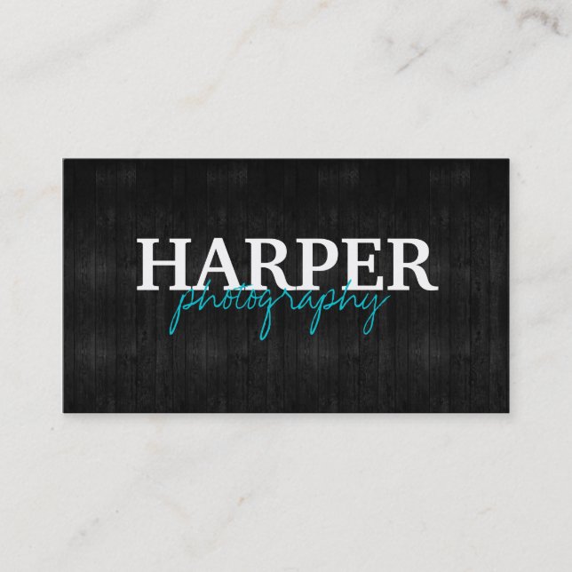 Tarjeta De Visita Fotografía (Anverso)