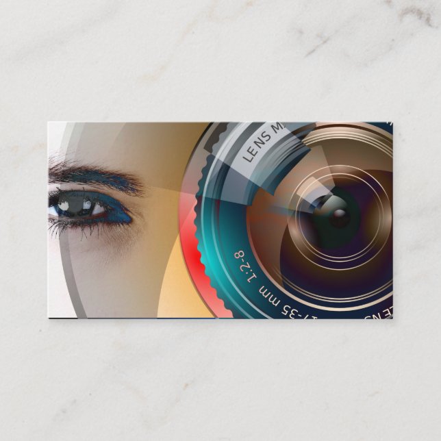 Tarjeta De Visita Fotografía (Anverso)