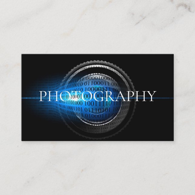 Tarjeta De Visita Fotografía (Anverso)