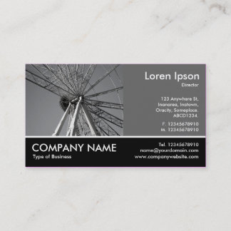 Tarjeta De Visita Fotografía arrancada - Gris 60pc - Construcción de