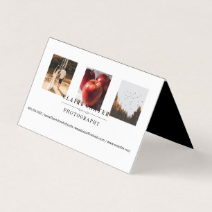 Tarjeta De Visita Fotografía   Cartera de fotógrafos