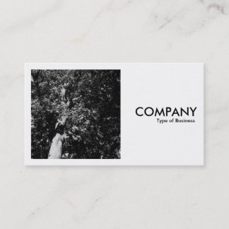 Tarjeta De Visita Fotografía cuadrada (v2) - Árbol plano de Londres