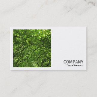 Tarjeta De Visita Fotografía cuadrada (v2) - Tapa de Woodland
