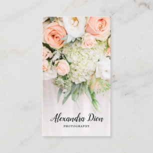 Tarjeta De Visita Fotografía de boda moderna y elegante