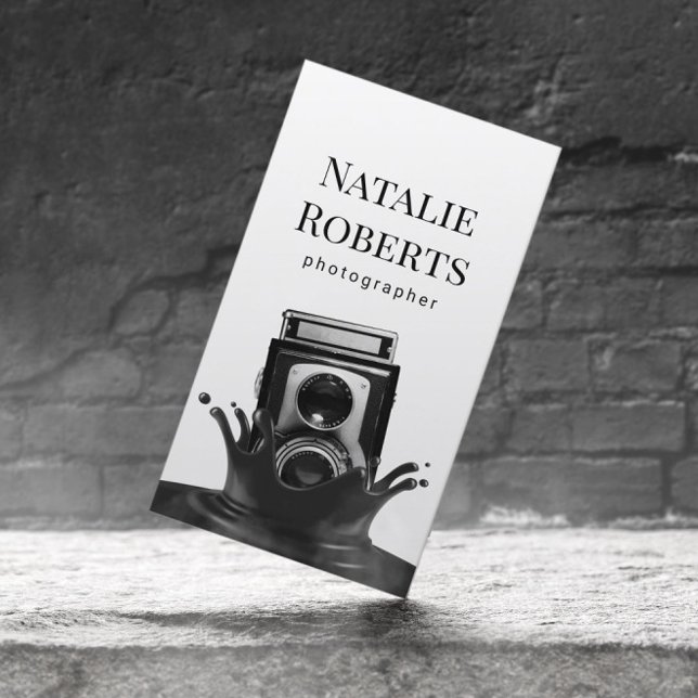 Tarjeta De Visita Fotografía de cámara de Creative Splash (Subido por el creador)