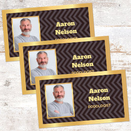 Tarjeta De Visita Fotografía de Foot Care