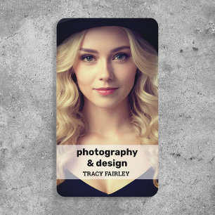 Tarjeta De Visita Fotografía de Instagram QR