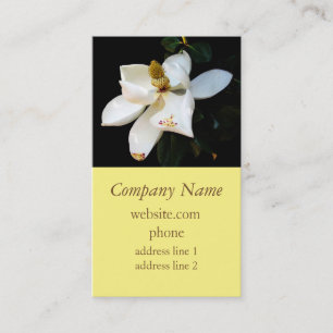 Tarjeta De Visita fotografía de la naturaleza de la plantilla de la 