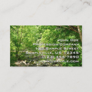Tarjeta De Visita Fotografía de la naturaleza de Maryland vista del