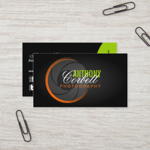 Tarjeta De Visita Fotografía de moda