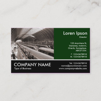 Tarjeta De Visita Fotografía de pie - Dk Green - Paddington Sta