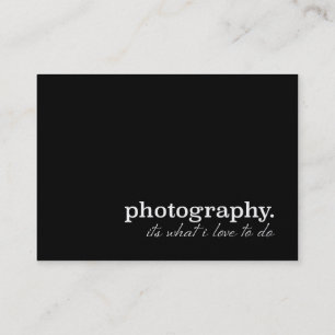 Tarjeta De Visita ¡Fotografía es lo que amo hacer!! Perla Custum