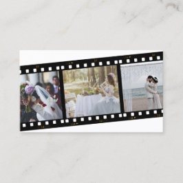Tarjeta De Visita Fotografía Foto Personalizada Moderna Única