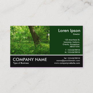 Tarjeta De Visita Fotografía Fotograda - Dk Green - Primavera en los
