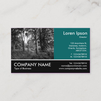 Tarjeta De Visita Fotografía Fotograda - Ocean Green - In the Woods
