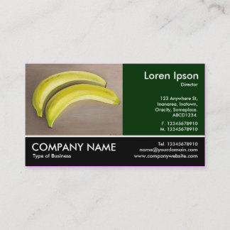 Tarjeta De Visita Fotografía Fotográfica - Dk Green - Bananas (Pintu