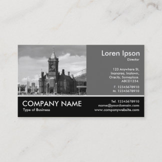 Tarjeta De Visita Fotografía Fotográfica - Gris 60pc -