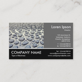 Tarjeta De Visita Fotografía Fotográfica - Gris 60pc - Capucha de au