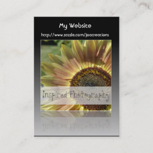 Tarjeta De Visita Fotografía inspirada