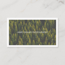 Tarjeta De Visita Fotografía Minimalista moderna