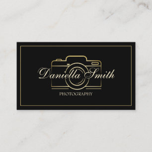 Tarjeta De Visita Fotografía minimalista profesional