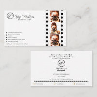 Fotografía moderna de tira de película minimalista