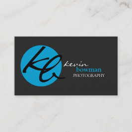 Tarjeta De Visita Fotografía moderna y elegante