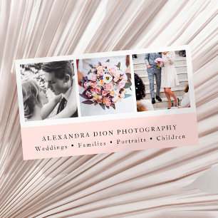 Tarjeta De Visita Fotografía moderna y elegante