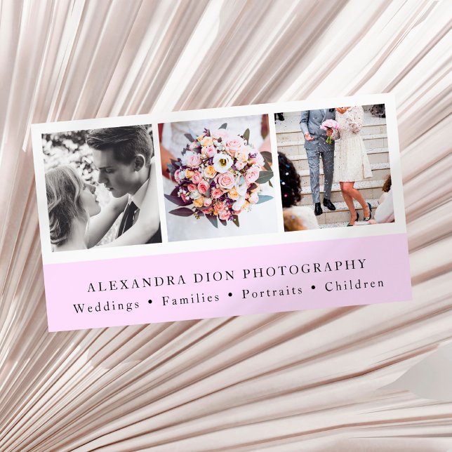 Tarjeta De Visita Fotografía moderna y elegante (Subido por el creador)