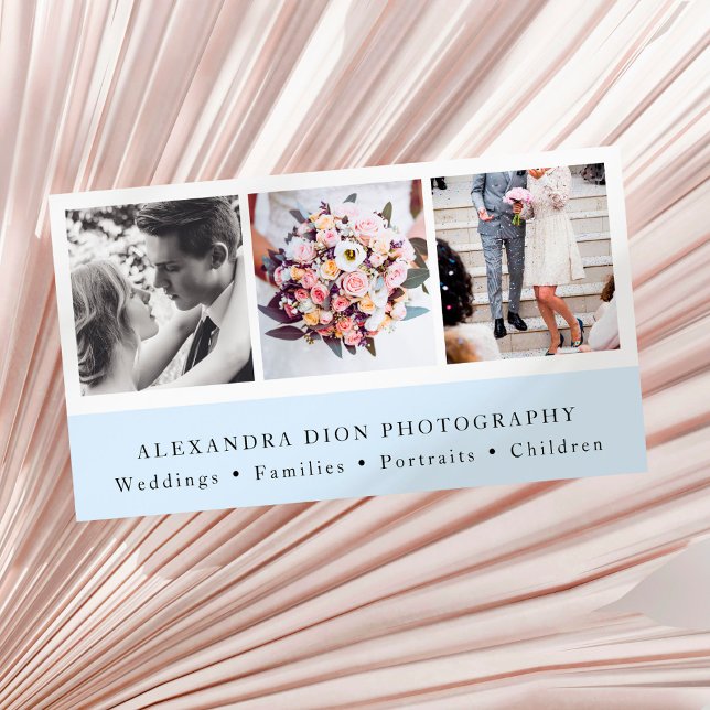 Tarjeta De Visita Fotografía moderna y elegante (Subido por el creador)