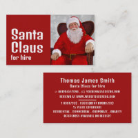 Fotografía personalizada, artista de Santa Claus