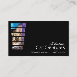 Tarjeta De Visita Fotografía por gato