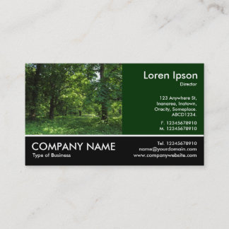 Tarjeta De Visita Fotografía: Primavera en los bosques 01