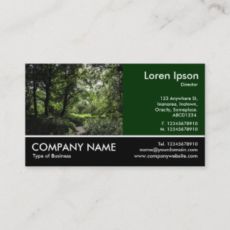 Tarjeta De Visita Fotografía: Primavera en los bosques 03